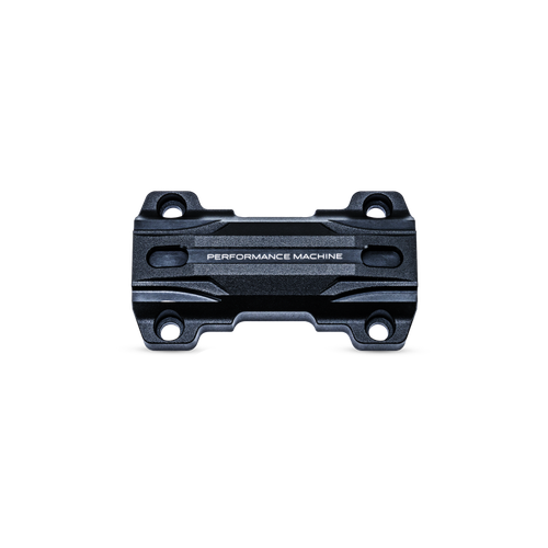 Performance Machine Phatbar & Riser Gauge Relocation Adapter - Black Ops