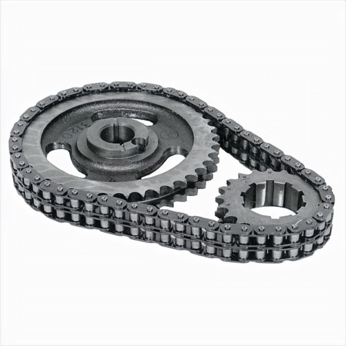 302/351W Double Roller Timing Chain Set-Cast Iron Gear (M-6268-A302)