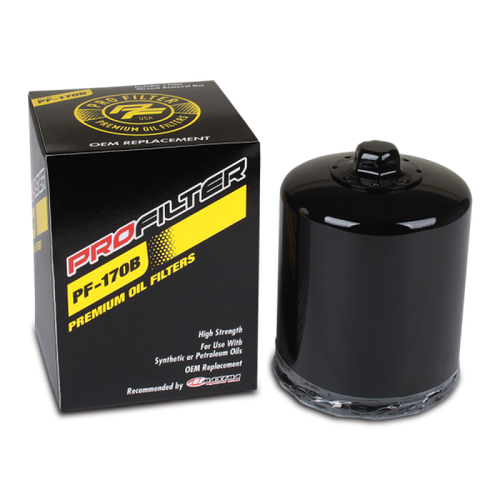 ProFilter Harley Spin-On Black Various Performance Oil Filter