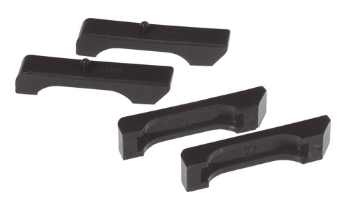 Prothane 68-87 GM Small Block Radiator Isolators - Black