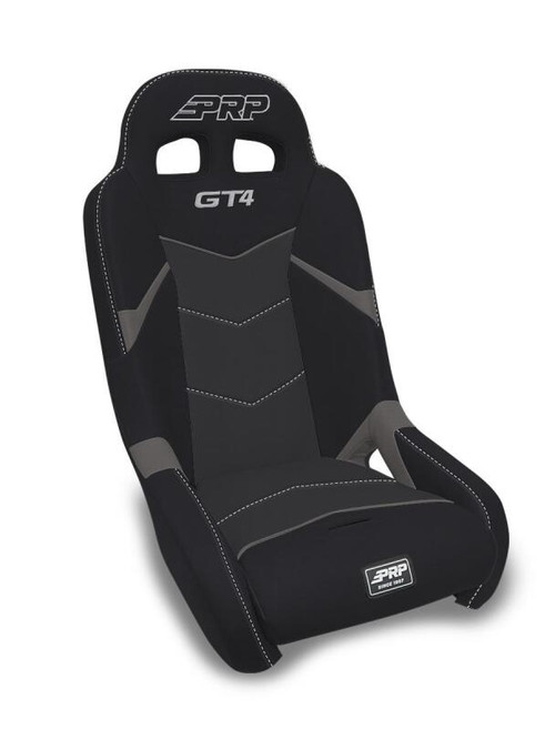 PRP Polaris RZR/Can-Am Maverick GT4 Suspension Seat - Black/Gray