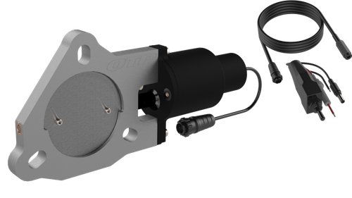 QTP 3in Bolt-On QTEC Electric Cutout Valve - Single