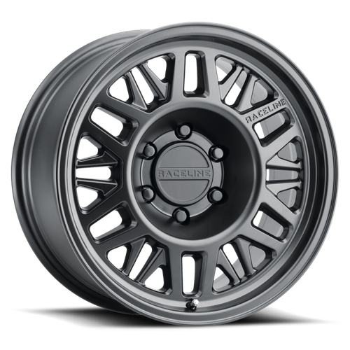 Raceline 451B Ryno 17x8.5in / 6x139.7 BP / 0mm Offset / 106.1mm Bore - Satin Black Wheel
