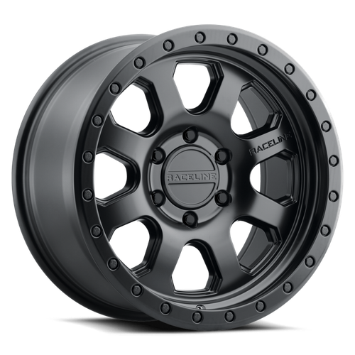 Raceline 959B Avenger 2.0 18x9 / ET0 / 6x135 - Satin Black