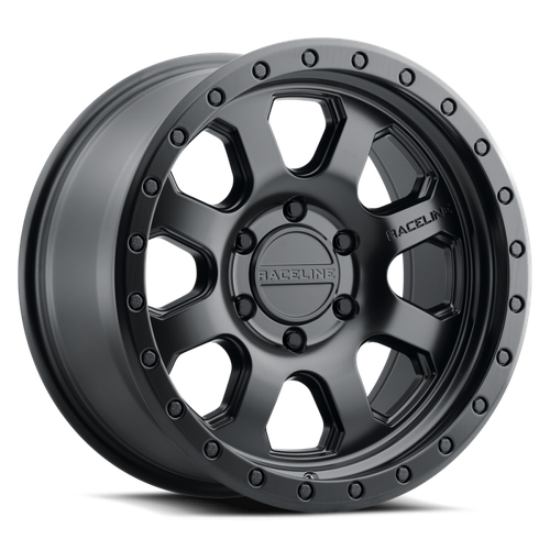 Raceline 959B Avenger 2.0 17X8.5 / 6X135 / 87.1 Bore Wheel - Satin Black