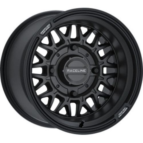 Raceline A13B Omega 15x10in/4x156 BP / 0mm Offset /132.5mm Bore - Satin Black Wheel