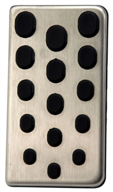 Aluminum And Urethane Special Edition Mustang Dead Pedal (M-2301-C)