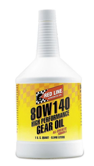 Red Line 80W140 GL-5 Gear Oil - Quart