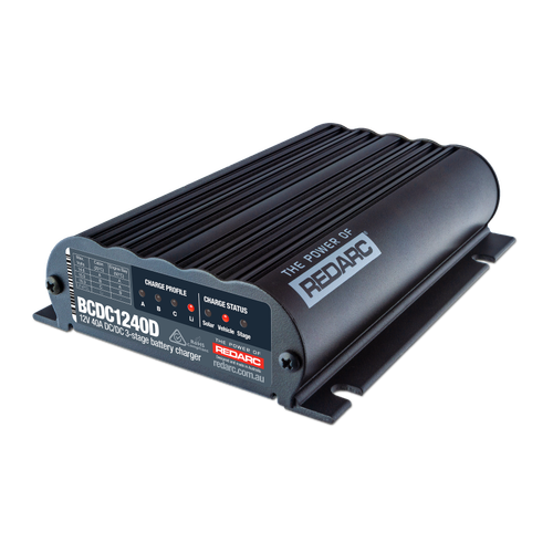 REDARC DC/DC Dual Input In-Vehicle Battery Charger - 12V 40A