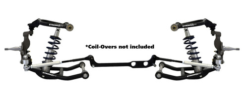 Ridetech 68-79 Chevy C3 Corvette Front TruTurn System (Pin Spindle)