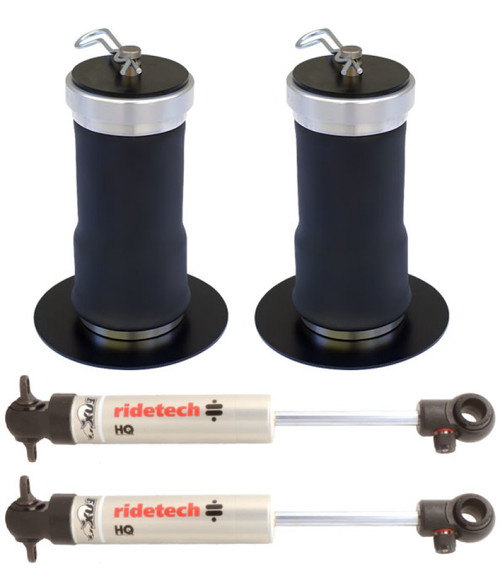 Ridetech 64-72 GM A-Body Rear CoolRide Air Spring & HQ Shock Kit