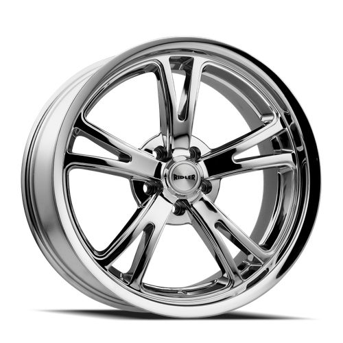 Ridler 606 20x8.5 / 5x120.65 BP / 0mm Offset / 83.82mm Hub Chrome Wheel