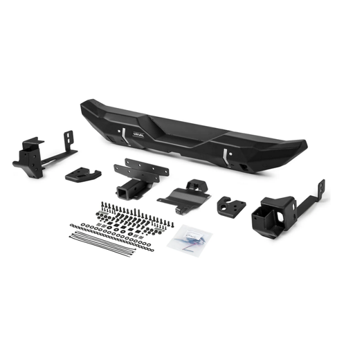 Rival 2018-2026 Jeep Wrangler JL Rear Aluminum Stubby Bumper