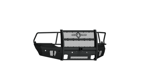 Road Armor 13-18 Ram 1500 Vaquero Front Bumper Full Guard 2in Receiver - Tex Blk