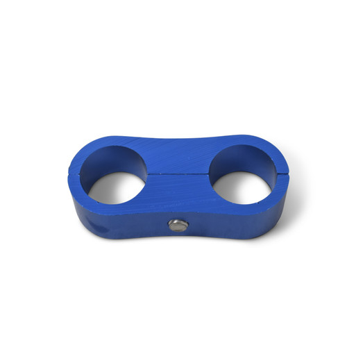 Russell Hose Separator For -10 Braided Hose Blue Anodize (2 Pack)