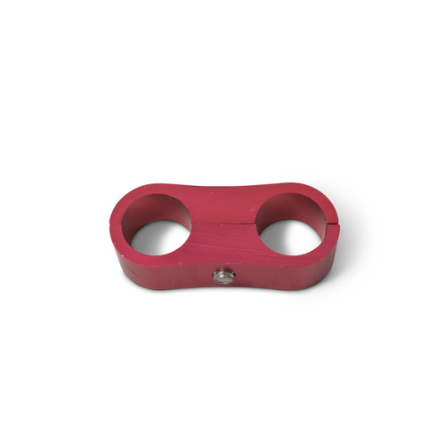 Russell Hose Separator For -10 Braided Hose Red Anodize (2 Pack)