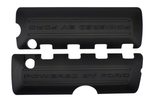 5.0L Coyote "Powered By Ford" Black Coil Covers (M-6P067-M50BL)