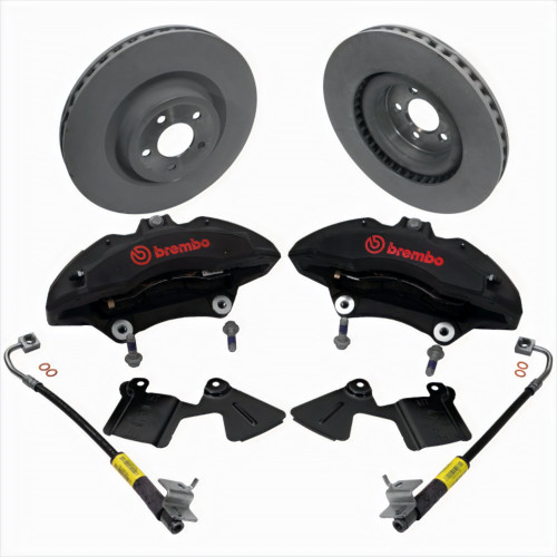 2015-2023 Mustang Performance Pack 6-Piston Front Brake Kit (M-2300-V)