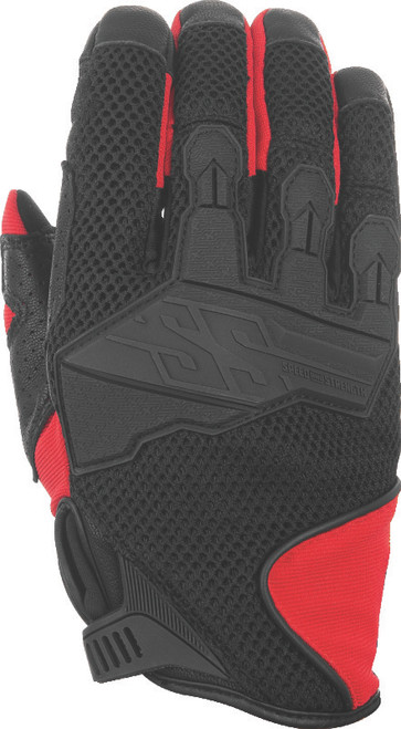 Speed and Strength Lightspeed Mesh Gloves Red - Small