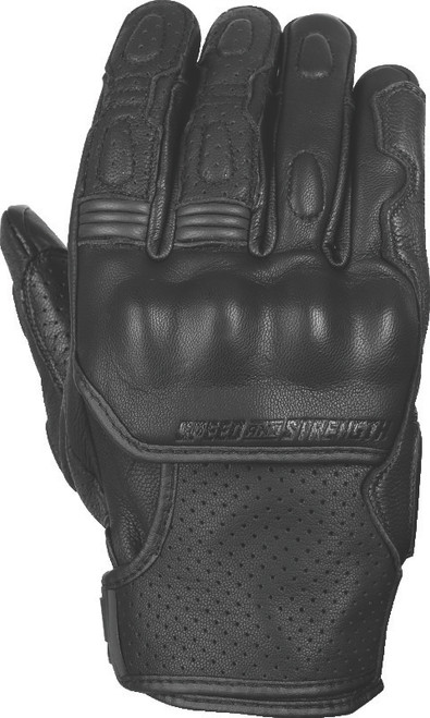 Speed and Strength Twist of Fate Leather Gloves Black - Small