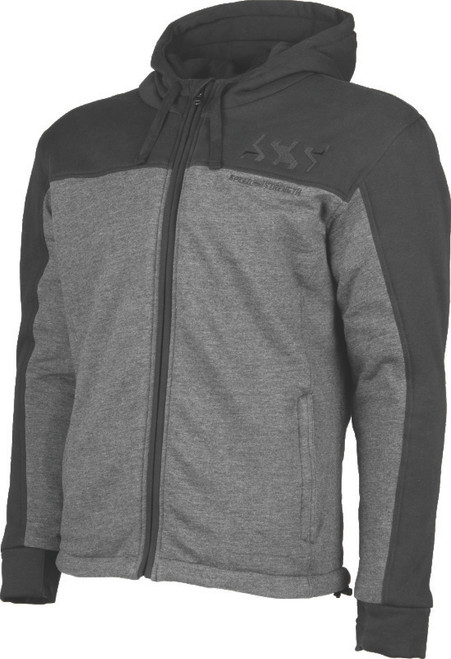 Speed and Strength Hammer Down Armored Hoody Black/Grey - Small