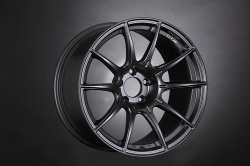 SSR GTX01 19x9.5 5x114.3 35mm Offset Flat Black Wheel 04-08 TL / 93-98 Supra