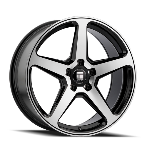 Touren 3296 TF96 20x9 / 5x120 BP / 35mm Offset / 72.56mm Hub Gloss Black Machined Wheel