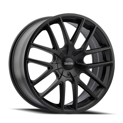Touren 3260 TR60 17x7.5 / 5x108/114.3 BP / 42mm Offset / 72.62mm Hub Matte Black Wheel