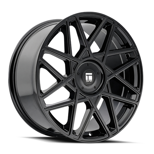 Touren 3266 TR66 17x8 / 5x112/120 BP / 35mm Offset / 74.1mm Hub Gloss Black Wheel
