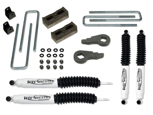 Tuff Country 01-10 Silverado 2500HD (Pur TB) 4x4 & 2wd 2in Lift Kt (w/Rear Lift Block SX8000 Shocks)