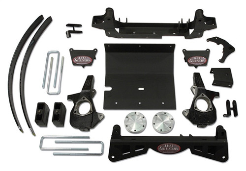 Tuff Country 2006 Silverado 1500 4X4 4in Lift Kt (w/3pc Sub Frm w/o Fctry Air Ride Shock No Shocks)