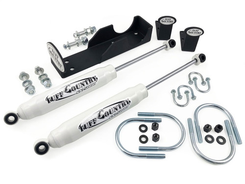 Tuff Country 08-12 Dodge Ram 3500 4wd Dual Steering Stabilizer (In-Line Style)