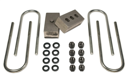 Tuff Country 03-12 Dodge Ram 3500 4wd (w/3.5in Rear axle) 2in Rear Block & U-Bolt Kit