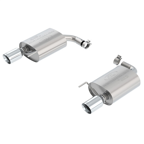 2015-2023 Mustang 2.3L EcoBoost Extreme Muffler Kit-Chrome Tips (M-5230-M4ECA)