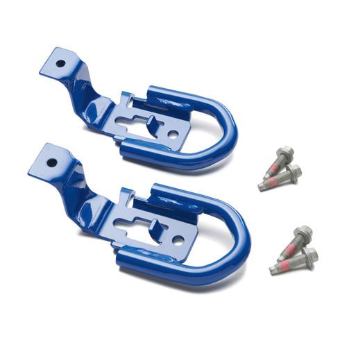 2019-2023 Ranger Tow Hooks-Pair-Blue (M-18954-RAB)