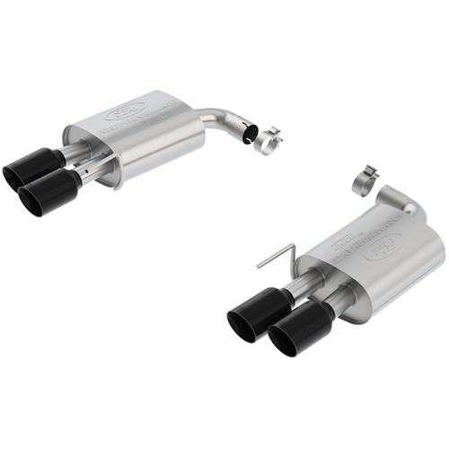 2018-2023 Mustang GT 5.0L Extreme Muffler Kit-Black Chrome Tips (M-5230-M8EBA)