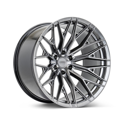 Vossen HFX-6 22x9.5 - 6x139.7 - ET30 - Deep - 95.1 - Hyper Black Wheel