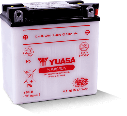 Yuasa YB9-B Yumicron 12-Volt Battery