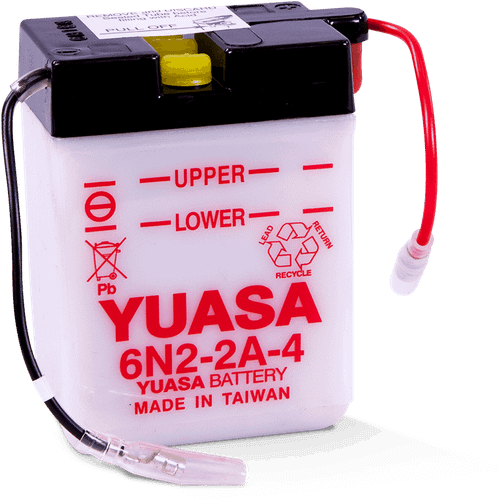 Yuasa 6N2-2A-4 Conventional 6-Volt Battery