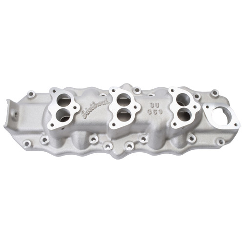 Ford Flathead Triple Deuce Intake Manifold for 1938-48, Satin Finish (1108)