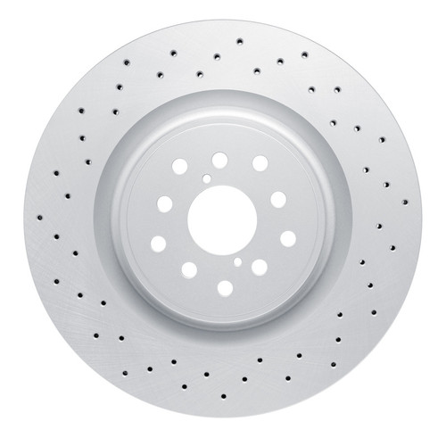 DFC 18-21 Subaru WRX STI Front Drilled Hi-Carbon Alloy Geomet Coated Rotor
