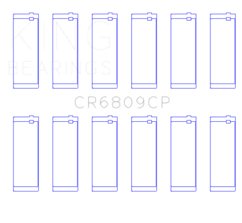 King Alpha Romeo AR 01928 / AR 06430 / AR 64102 / AR 64101 / AR 06120 / AR 01932 Rod Bearing Set