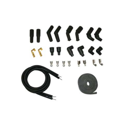 Moroso 78-15 Harley-Davidson Universal Kit Sleeved Ultra 40 Wire Set - Black