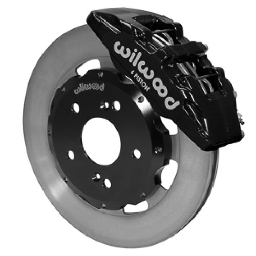 Wilwood 03-11 Honda Element / 02-06 Acura RSX Dynapro 12.19x0.81 Dynapro Front BBK - Black