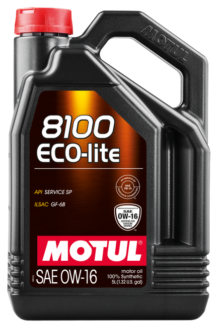 Motul 5L Synthetic Engine Oil 8100 X-Clean 0W16