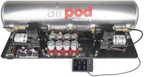 RidePro E5 Air Ride Suspension Control System | 5 Gallon Dual Compressor AirPod