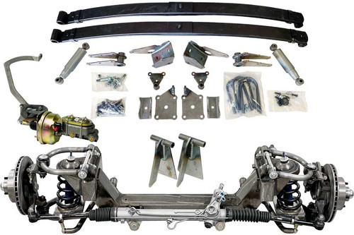 1935-1941 Ford Coil Spring IFS & Leaf Spring Package