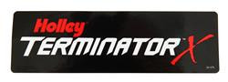 Holley Terminator X Decals 36-476