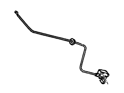 CHEVROLET PERFORMANCE - HOOD RELEASE CABLE - 99-06 FULL-SIZE TRUCKS - 15142953