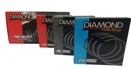 DIAMOND PISTON RING SET - 4.030" BORE - 09454030